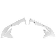 Cache-radiateur UFO PLAST 2 pièces Couverture de radiateur pour Kawasaki KX F 450 ccm Année de fabrication 2016 - 2018