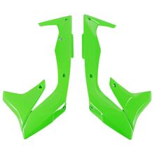 Cache-radiateur UFO PLAST 2 pièces Couverture de radiateur pour Kawasaki KX F 450 ccm Année de fabrication 2016 - 2018