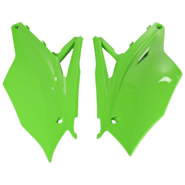 Seitenverkleidung UFO PLAST Verkleidung 2-teilig für Kawasaki KX F 250 / 450 ccm Bj. 2016 - 2020