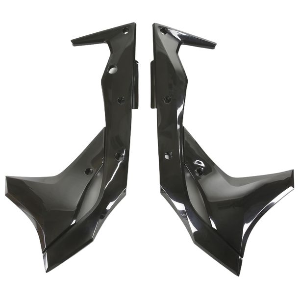 Carenado de radiador UFO PLAST 2 piezas. Cubierta del radiador para Kawasaki KX F 250 ccm Año 2017 - 2020