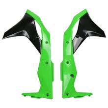 Kryt chladiče UFO PLAST 2-dílný pro Kawasaki KX F 250 ccm Bj. 2017 - 2020