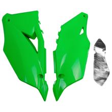 Boční kryt UFO PLAST kryt 2-dílný pro Kawasaki KX F 250 / 450 ccm Bj. 2019 - 2024
