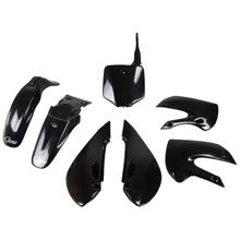Bekledingskit UFO PLAST 7-delig Bekledingsset Kunststof voor Kawasaki KLX 110 ccm Bj. 2003 - 2009