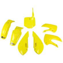 Kit carenatura UFO PLAST 7 pezzi Set carenatura in plastica per Kawasaki KLX 110 ccm Anno 2003 - 2009