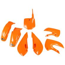 Kit carenatura UFO PLAST 7 pezzi Set carenatura in plastica per Kawasaki KLX 110 ccm Anno 2003 - 2009