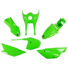 Kit carenatura UFO PLAST 6 pezzi Set carenatura in plastica per Kawasaki KLX 110 ccm Anno di costruzione 2010 - 2025