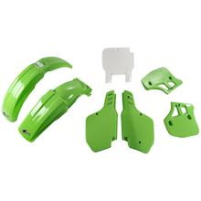 Kit carenatura UFO PLAST 7 pezzi Set carenatura in plastica per Kawasaki KX 500 ccm Anno di costruzione 1989 - 1992