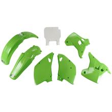 Kit carenatura UFO PLAST 7 pezzi, set carenatura in plastica per Kawasaki KX 125 / 250 ccm Anno 1992