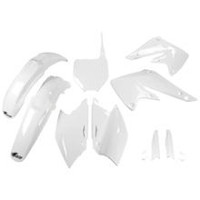 Kit carenatura UFO PLAST 9 pezzi Set carenatura in plastica con protezione forcelle per Kawasaki KX F 250 ccm Anno di fabbricazione 2004 - 2005