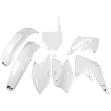 Kit carenatura UFO PLAST 7 pezzi Set carenatura in plastica per Kawasaki KX F 250 ccm Anno 2004 - 2005