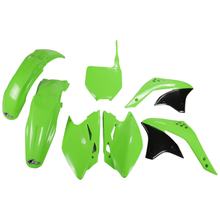 Sada plastových dílů karoserie UFO PLAST 7-dílná, pro Kawasaki KX F 450 ccm Bj. 2007