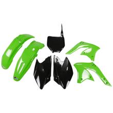 Sada dílů opláštění UFO PLAST 7-dílná, plastové opláštění pro Kawasaki KX F 250 ccm Bj. 2008