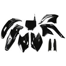 Kapset UFO PLAST 9-delig Bekledingsset Kunststof met vorkbescherming voor Kawasaki KX F 450 ccm Bj. 2008