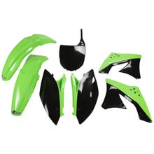 Bekledingskit UFO PLAST 7-delig Bekledingsset Kunststof voor Kawasaki KX F 250 ccm Bj. 2009 - 2012