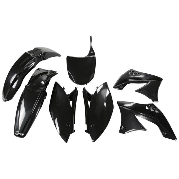 Verkleidungskit UFO PLAST 7-teilig Verkleidungssatz Kunststoff für Kawasaki KX F 450 ccm Bj. 2009 - 2011