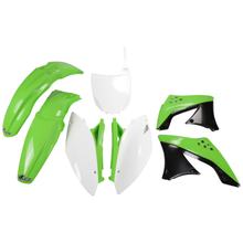 Bekledingskit UFO PLAST 7-delig Bekledingsset Kunststof voor Kawasaki KX F 450 ccm Bj. 2009 - 2011