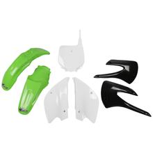 Bekledingskit UFO PLAST 7-delig Bekledingsset Kunststof voor Kawasaki KX 85 ccm Bj. 2001 - 2013