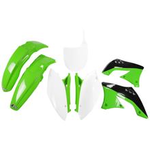 Beheersingsset UFO PLAST 7-delig Bekledingsset Kunststof voor Kawasaki KX F 450 ccm Bj. 2009 - 2011