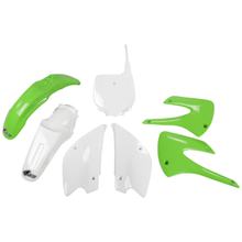 Sada dílů opláštění UFO PLAST 7-dílná, sada plastových dílů opláštění pro Kawasaki KX 85 ccm Bj. 2001 - 2013