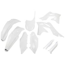 Bekledingskit UFO PLAST 9-delig Bekledingsset Kunststof met vorkbescherming voor Kawasaki KX F 250 ccm Bj. 2013 - 2016