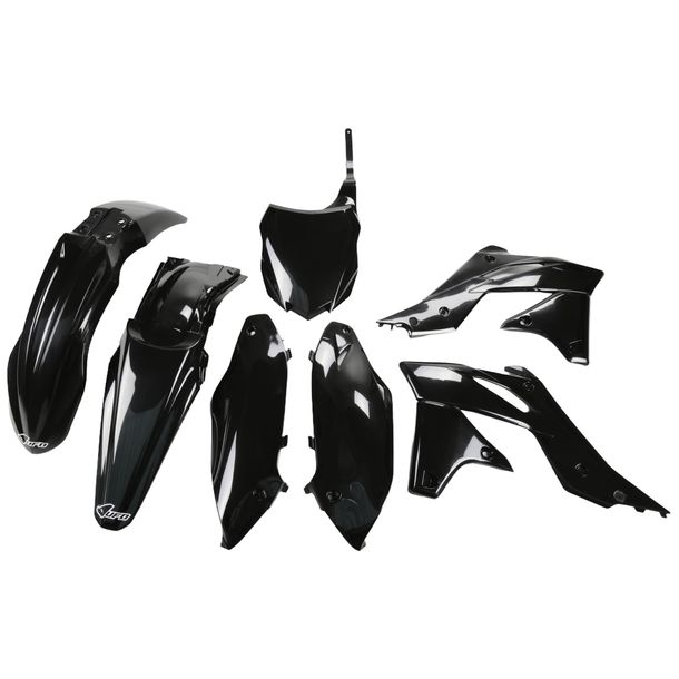 Kit de carenado UFO PLAST 7 piezas. Juego de carenado de plástico para Kawasaki KX F 250 ccm Año 2013 - 2016
