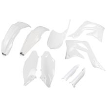 Beplatingkit UFO PLAST 9-delig Beplatingsset Kunststof met vorkbescherming voor Kawasaki KX F 450 ccm Bj. 2013 - 2015