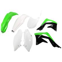 Kapset UFO PLAST 7-delig Bekledingsset Kunststof voor Kawasaki KX F 450 ccm Bj. 2013 - 2015