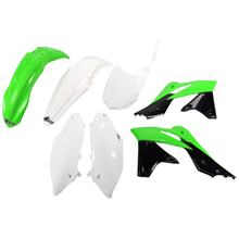 Bekledingskit UFO PLAST 7-delig Bekledingsset Kunststof voor Kawasaki KX F 250 ccm Bj. 2013 - 2016