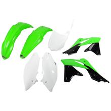Bekledingskit UFO PLAST 7-delig Bekledingsset Kunststof voor Kawasaki KX F 250 ccm Bj. 2013 - 2016