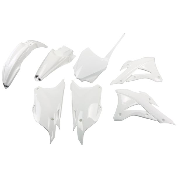 Kit de carenado UFO PLAST 7 piezas Juego de carenado de plástico para Kawasaki KX 80 / 85 ccm Año 2014 - 2021