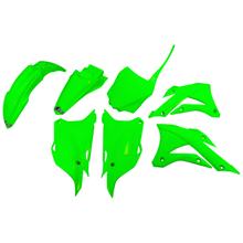 Verkleidingskit UFO PLAST 7-delig Verkleidingsset Kunststof voor Kawasaki KX 80 / 85 ccm Bj. 2014 - 2021