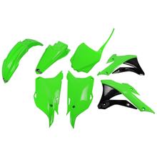 Verkleidingskit UFO PLAST 7-delig Verkleidingsset Kunststof voor Kawasaki KX 80 / 85 ccm Bj. 2014 - 2021