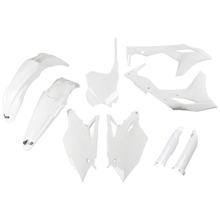 Kit de carenado UFO PLAST 9 piezas. Juego de carenado de plástico con protección para horquilla para Kawasaki KX F 250 ccm Año 2017
