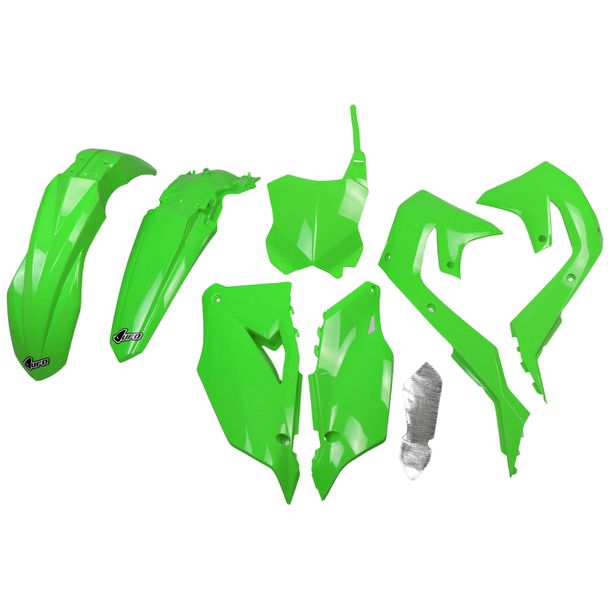 Bekledingskit UFO PLAST 7-delig Bekledingsset Kunststof voor Kawasaki KX F 450 ccm Bj. 2019 - 2023