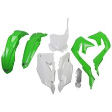 Kit de carenado UFO PLAST 7 piezas. Juego de carenado de plástico para Kawasaki KX F 450 ccm Año 2019 - 2023