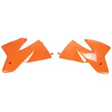 Radiateurkap UFO PLAST 2-delig Afdekking Radiateur voor KTM EXC EGS 125 - 520 ccm Bj. 1998 - 2000