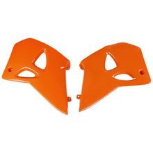 Radiateurkap UFO PLAST 2-delig afdekking radiateur voor KTM EXC SX Racing LC4 EGS 400 / 620 ccm Bj. 1999