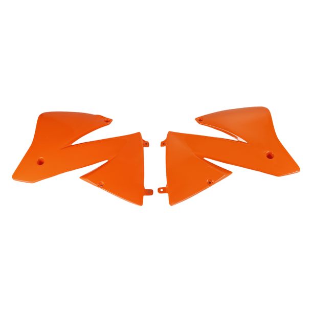 Kühlerverkleidung UFO PLAST 2-teilig Abdeckung Kühler für KTM EXC EGS RACING 125 - 520 ccm Bj. 2001 - 2002