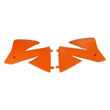 Kühlerverkleidung UFO PLAST 2-teilig Abdeckung Kühler für KTM EXC EGS RACING 125 - 520 ccm Bj. 2001 - 2002