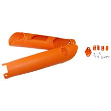 Gabelprotektoren UFO PLAST 2-teilig Verkleidung Gabelabdeckung für Husqvarna TC TE, KTM EXC Sixdays EXC-F SX SX-F Racing 125 - 501 ccm Bj. 2007 - 2015