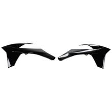 Kühlerverkleidung UFO PLAST 2-teilig Abdeckung Kühler für KTM EXC Sixdays SX SX-F 125 - 450 ccm Bj. 2011 - 2013