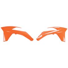 Kühlerverkleidung UFO PLAST 2-teilig Abdeckung Kühler für KTM EXC Sixdays SX SX-F 125 - 450 ccm Bj. 2011 - 2013