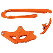 Chain Guide and Chain Slider UFO PLAST for KTM EXC Sixdays EXC-F 125 - 500 ccm Bj. 2012 - 2023