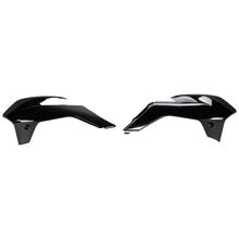 Radiator shroud UFO PLAST 2-piece cover for KTM SX 85 ccm Bj. 2013 - 2017