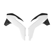Radiator shroud UFO PLAST 2-piece cover for KTM SX 85 ccm Bj. 2013 - 2017