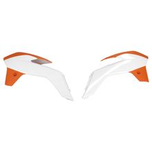Radiator shroud UFO PLAST 2-piece cover for KTM SX 85 ccm Bj. 2013 - 2017