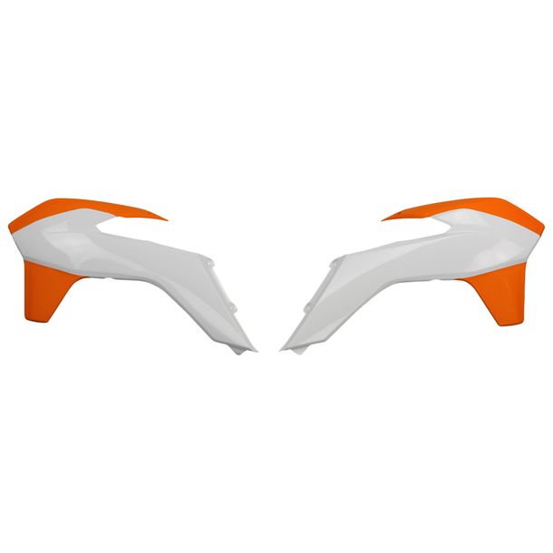 Kühlerverkleidung UFO PLAST 2-teilig Abdeckung Kühler für KTM EXC Sixdays SX EXC-F SX-F Racing 125 - 500 ccm Bj. 2013 - 2016