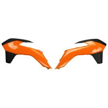 Copertura radiatore UFO PLAST 2 pezzi per KTM EXC Sixdays SX EXC-F SX-F Racing 125 - 500 ccm Anno di costruzione 2013 - 2016
