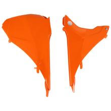 Cubierta de filtro de aire UFO PLAST en 2 piezas para caja de filtro de aire KTM EXC Sixdays EXC-F 125 - 500 ccm Año 2014 - 2016