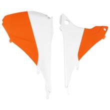 Cubierta de filtro de aire UFO PLAST en 2 piezas para caja de filtro de aire KTM EXC Sixdays EXC-F 125 - 500 ccm Año 2014 - 2016